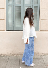 Archie blue - loose pants