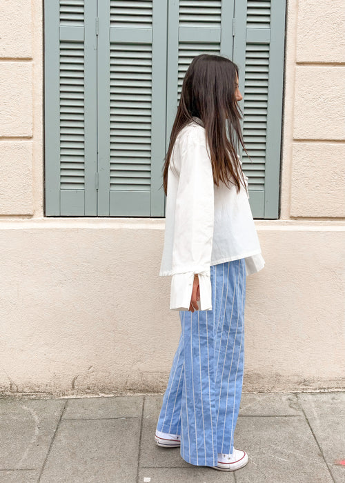 Archie blue - loose pants