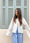 Archie blue - loose pants