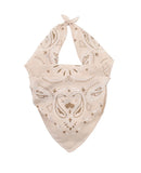 Foulard bandana NOA beige