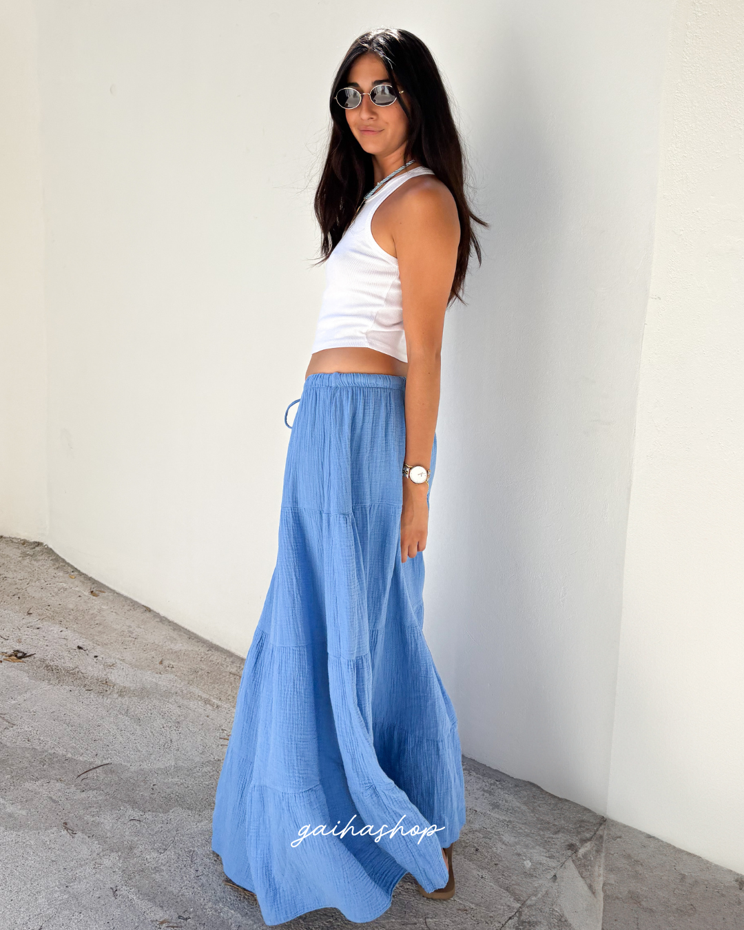 Jupe GIPSY bleu